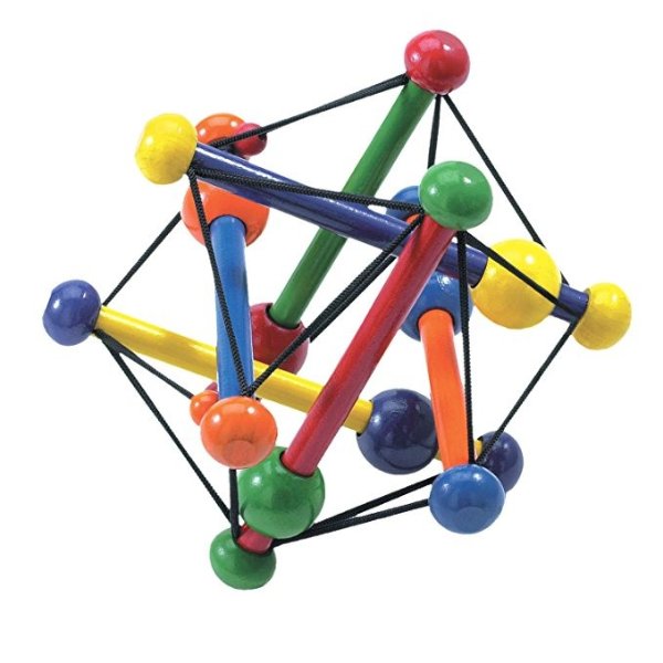 Skwish 经典几何形状早教球玩具