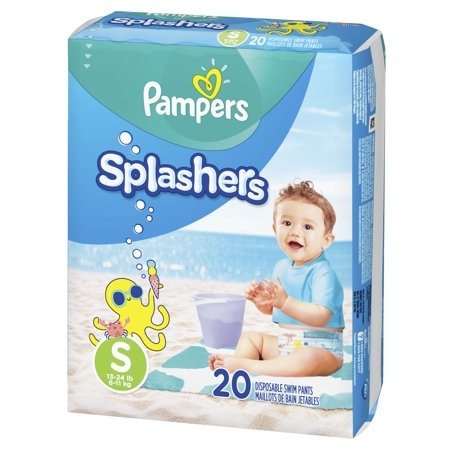 Splashers 游泳专用尿布，S号20片