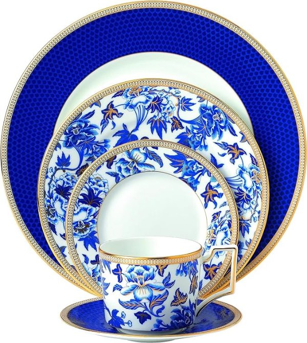 5-Piece Hibiscus Place Setting Set