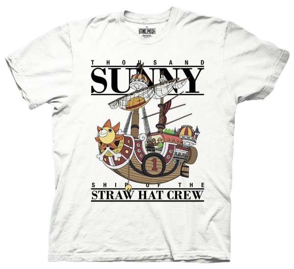One Piece Thousand Sunny Unisex Short Sleeve T-Shirt | GameStop