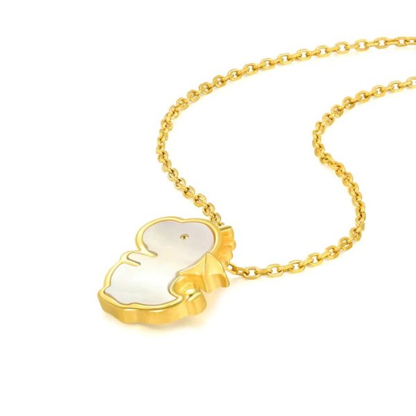 PetChat 999.9 Gold Dinosaur Pendant | Chow Sang Sang Jewellery eShop