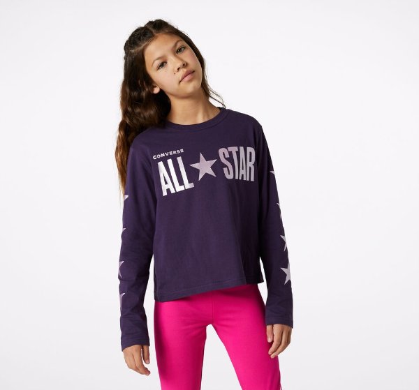 All Star Cropped Boxy Long Sleeve