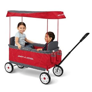Radio Flyer Kid's Ultimate EZ The Best Folding Wagon Ride On