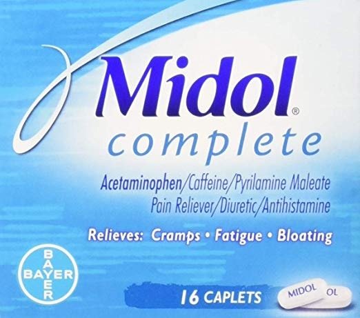 Midol Complete Multi-Symptom Relief, Maximum Strength, Caplets, 16 ct.