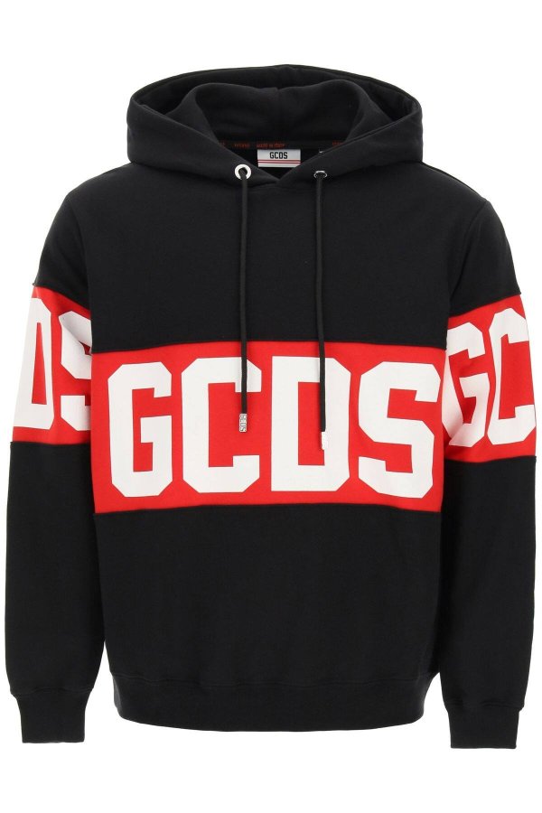 hoodie with logo band