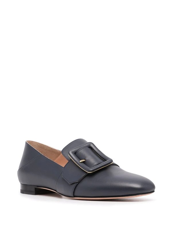 Janelle buckle-detail loafers