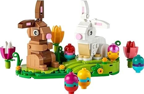Easter Rabbits Display 40523 Building Toy Set for Kids, Boys and Girls Ages 8+ (287 Pieces)