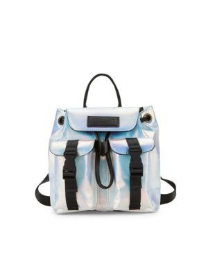 Mini Poppy Faux Leather Backpack