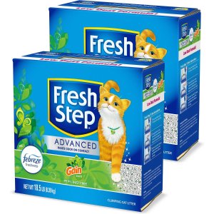 Fresh Step Advanced 结团猫砂18.5磅 2盒