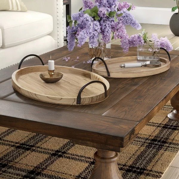 Paull 2 Piece Coffee Table Tray SetPaull 2 Piece Coffee Table Tray SetRatings & ReviewsCustomer PhotosQuestions & AnswersShipping & ReturnsMore to Explore