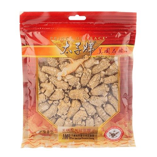 Prince of Peace Wisconsin American Ginseng Large Round Roots, 8 oz