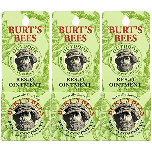 Burt's Bees 100% Natural Res-Q Ointment, 0.6 Ounces, Pack of 3