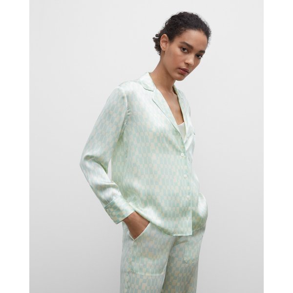 Silk Pajama Shirt
