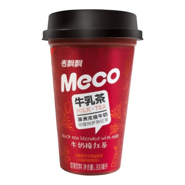  MECO 牛乳茶 牛奶撞红茶 300ml