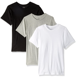 Calvin Klein 男士纯棉T恤热卖（3件装）低于5折