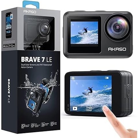 Brave 7 LE 运动相机  IPX7 防水 4K 