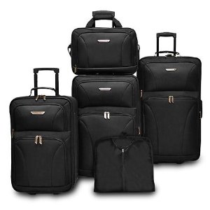 5-Piece Traveler's Choice Versatile Luggage Set