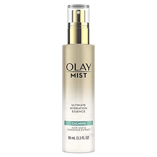 Face Mist by Olay, Hydrating Facial Spray, Calming Essence with Aloe Leaf & Chamomile, 3.3 Fl Oz