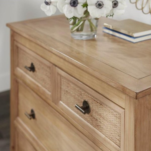 Marsden Patina Finish 3 Drawer Chest of Drawers (38 in W. X 36 in H.)