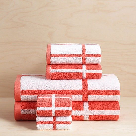 浴巾6件套