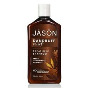 JASON Natural Cosmetics Dandruff Relief Shampoo, Rosemary, Olive and Jojoba, 12 Ounces