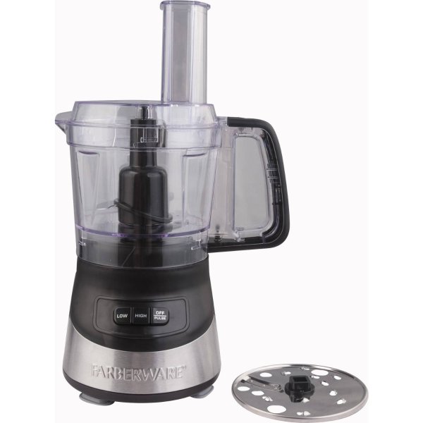 4 Cup Food Processor with Stainless Steel Blade 