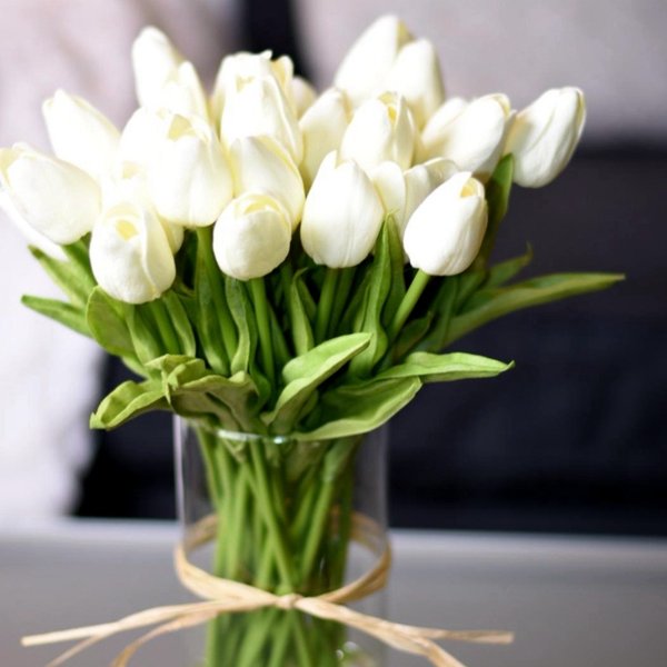 US $4.22 21% OFF|10PCS Tulip Artificial Flower Real Touch Artificial Bouquet Fake Flower for Wedding Decoration Flowers Home Garen Decor|Artificial & Dried Flowers| | - AliExpress