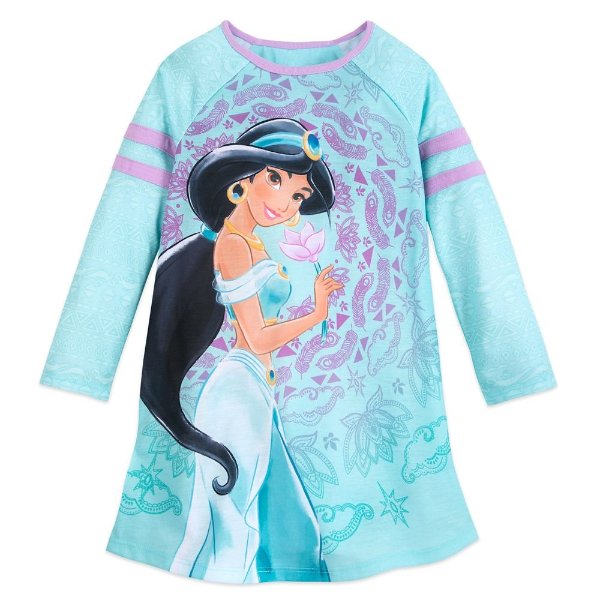 Jasmine Long Sleeve Nightshirt for Girls | shopDisney