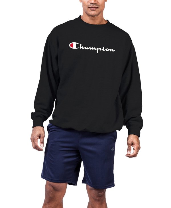 Men's Big & Tall Logo Powerblend Fleece Sweatshirt