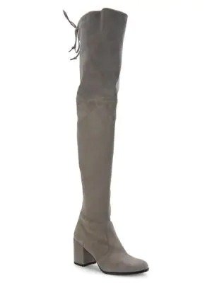Tieland Suede Over The Knee Boots