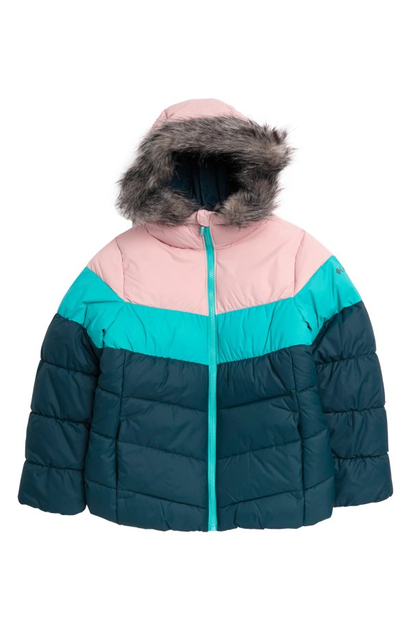 Kids' Arctic Blast II Faux Fur Hooded Jacket