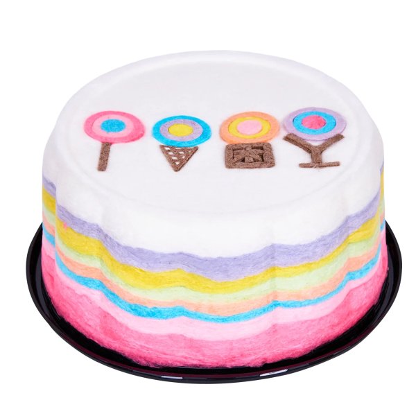 Large Rainbow Cotton Candy Cake 