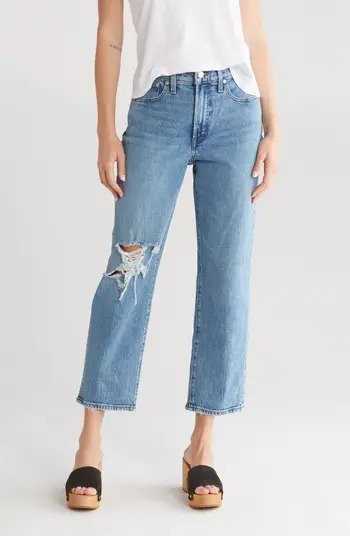 High Waist Perfect Vintage Straight Leg Jeans