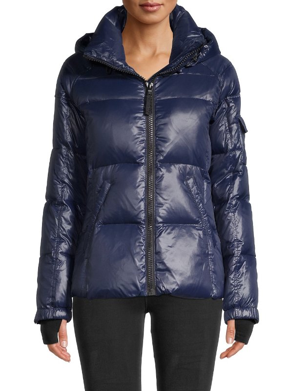 Kylie Quilted Down Puffer Jacket