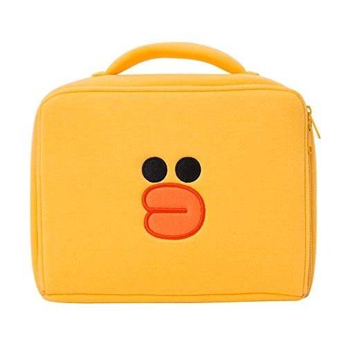 Cosmetic Bag - SALLY Character Multi Use Pouch Makeup Beauty Toiletry Bags, X-Large, Yellow