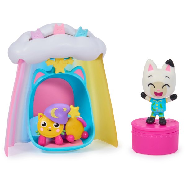 Gabby’s Dollhouse Paw-tastic Pajama Party Figures and Playset (Walmart Exclusive)