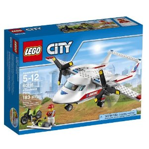乐高 LEGO CITY系列 救护飞机 60116