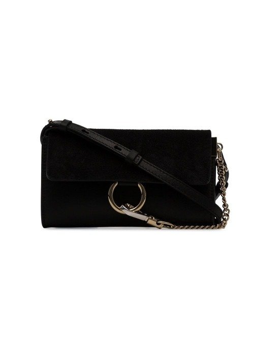Faye Leather Wallet On Chain