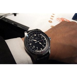 IWC Pilot Worldtimer Black Dial Automatic Men's Watch IW326201 