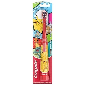 ColgateKids Powered Vibrating Toothbrush, Pokemon, 1 Pack