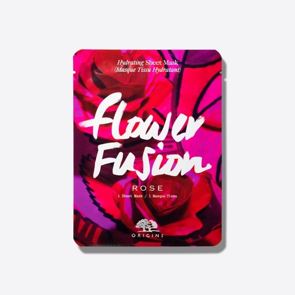 Flower Fusion™ Rose Hydrating Sheet Mask | Origins