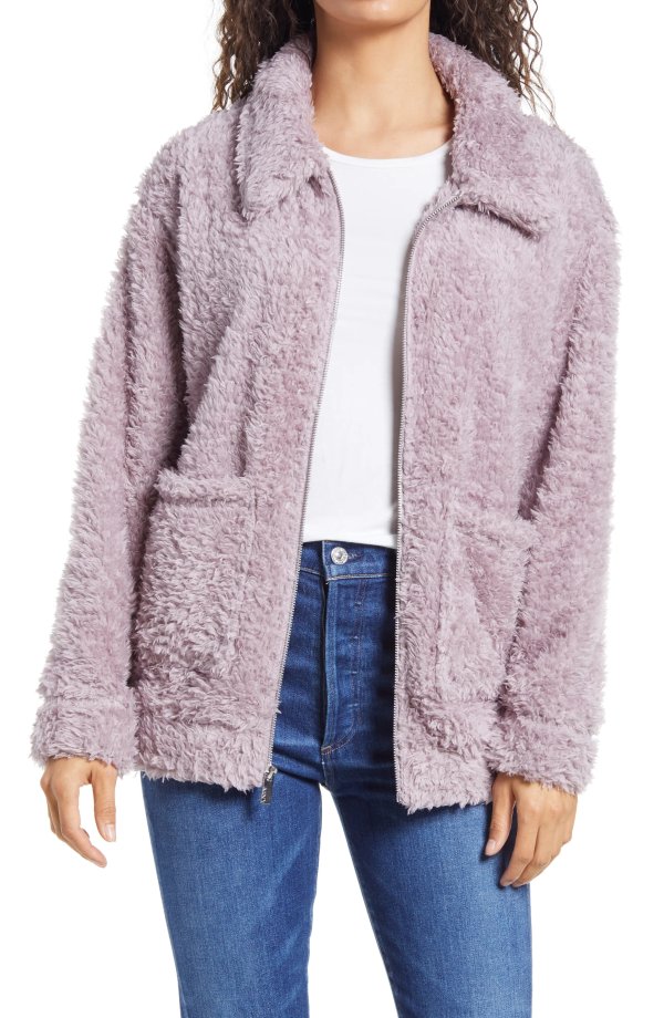 Ultra Soft Faux Fur Jacket