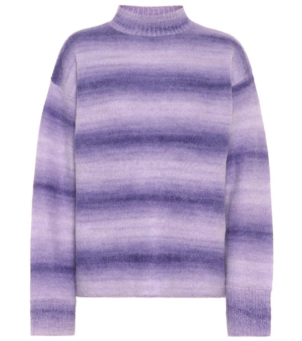 Ombre striped sweater