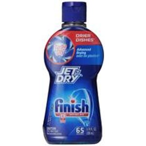 Finish Jet Dry 洗碗机干燥剂6.76 盎司（2瓶装）