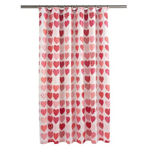 Hearts Shower Curtain