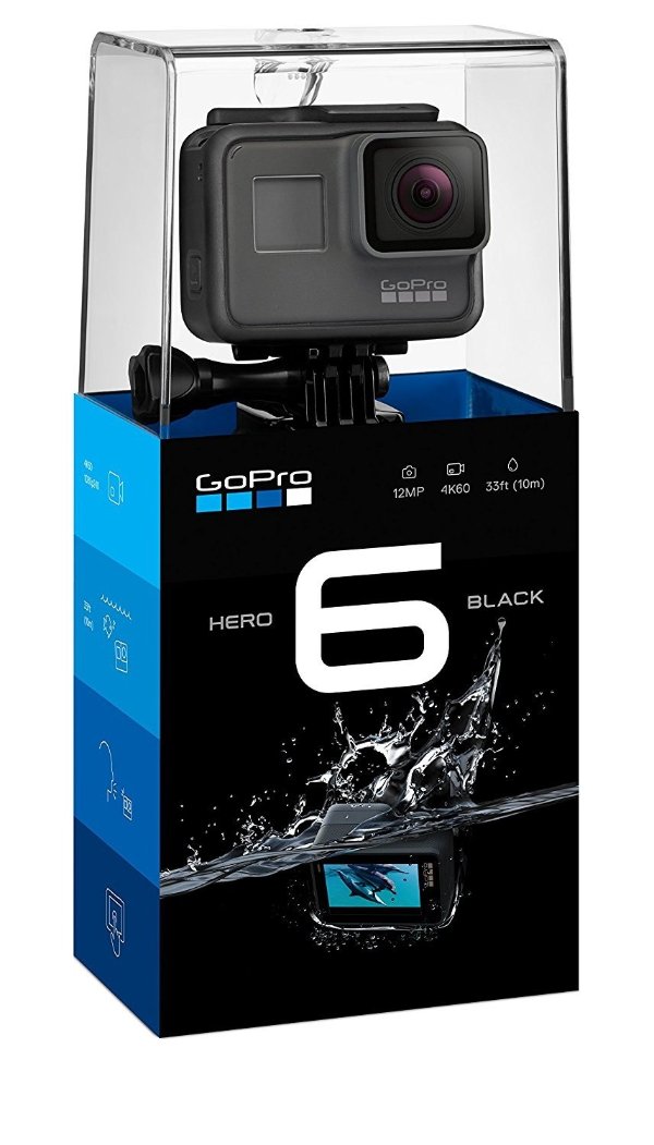 HERO6 Black Ultra HD Action Camera - 4K