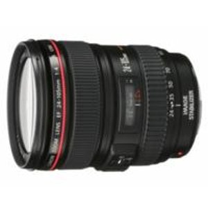 New Canon 24-105mm f/4L IS USM Lens 1-Year Canon US Warranty with Pouch and Hood