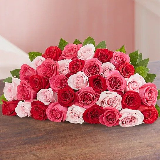 Enchanted Rose Medley Bouquet, 36 Stems