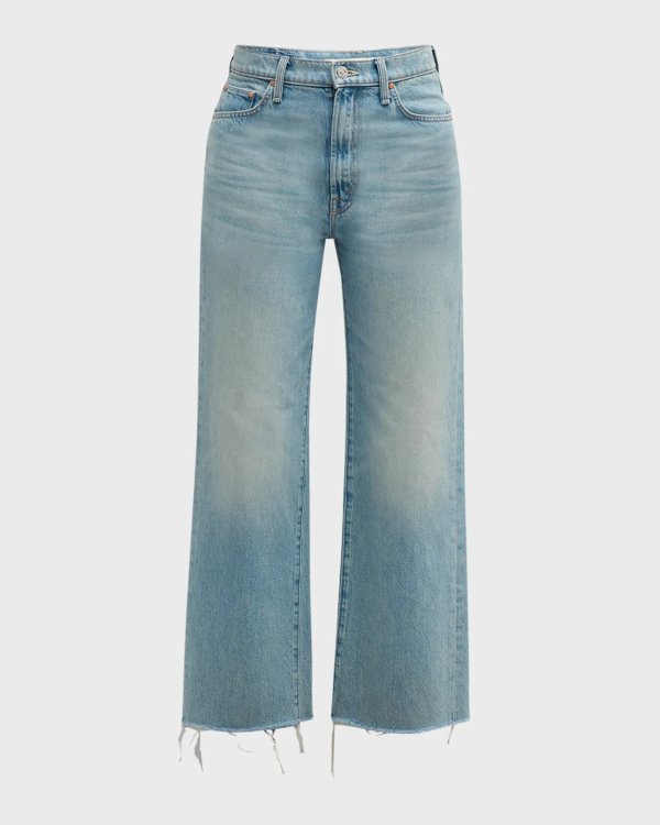 The Rambler Zip Ankle Fray Jeans