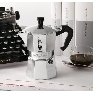 价! Bialetti 6800 Moka系列超原始的意式摩卡咖啡壶（6杯装）